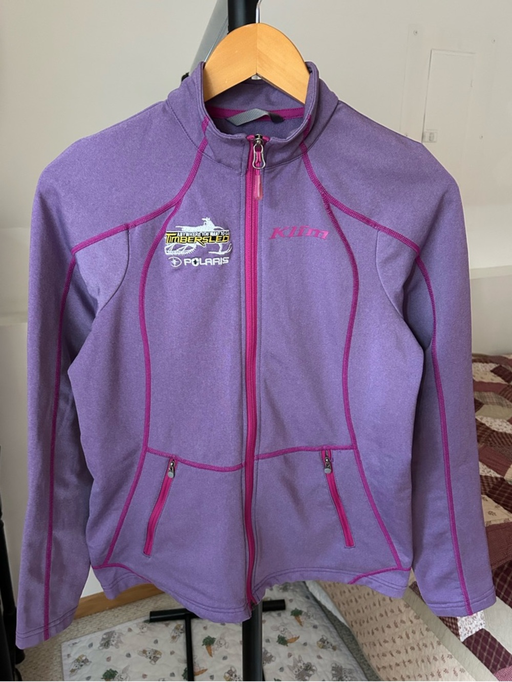 Klim Lightweight Zip Up Sweatshirt Jacket Small